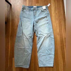 GAP Light Blue Women's Barrel Jeans